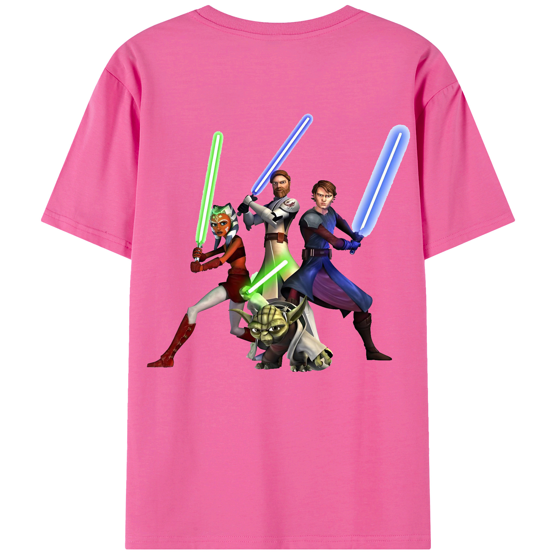 （画像用） スター・ウォーズ Star Wars レディース半袖Tシャツ(バックプリント)